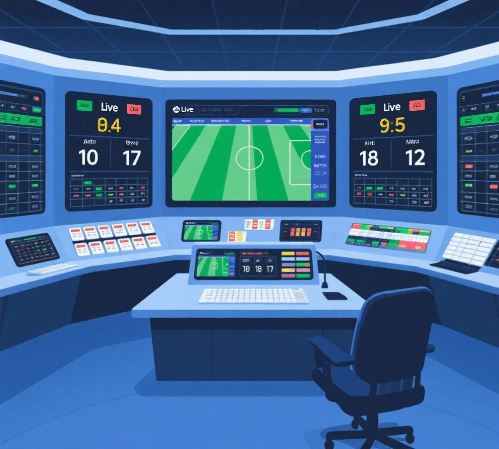 赛事直播与资讯整合示意图